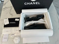 Chanel 24P Crinkled Patent Leather Backpack Loafers 543531