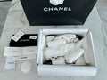 Chanel 24P White Camellia Flat Mary Jane 543485