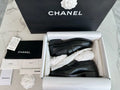 Chanel 24S Metal Camellia Black Loafers 543353