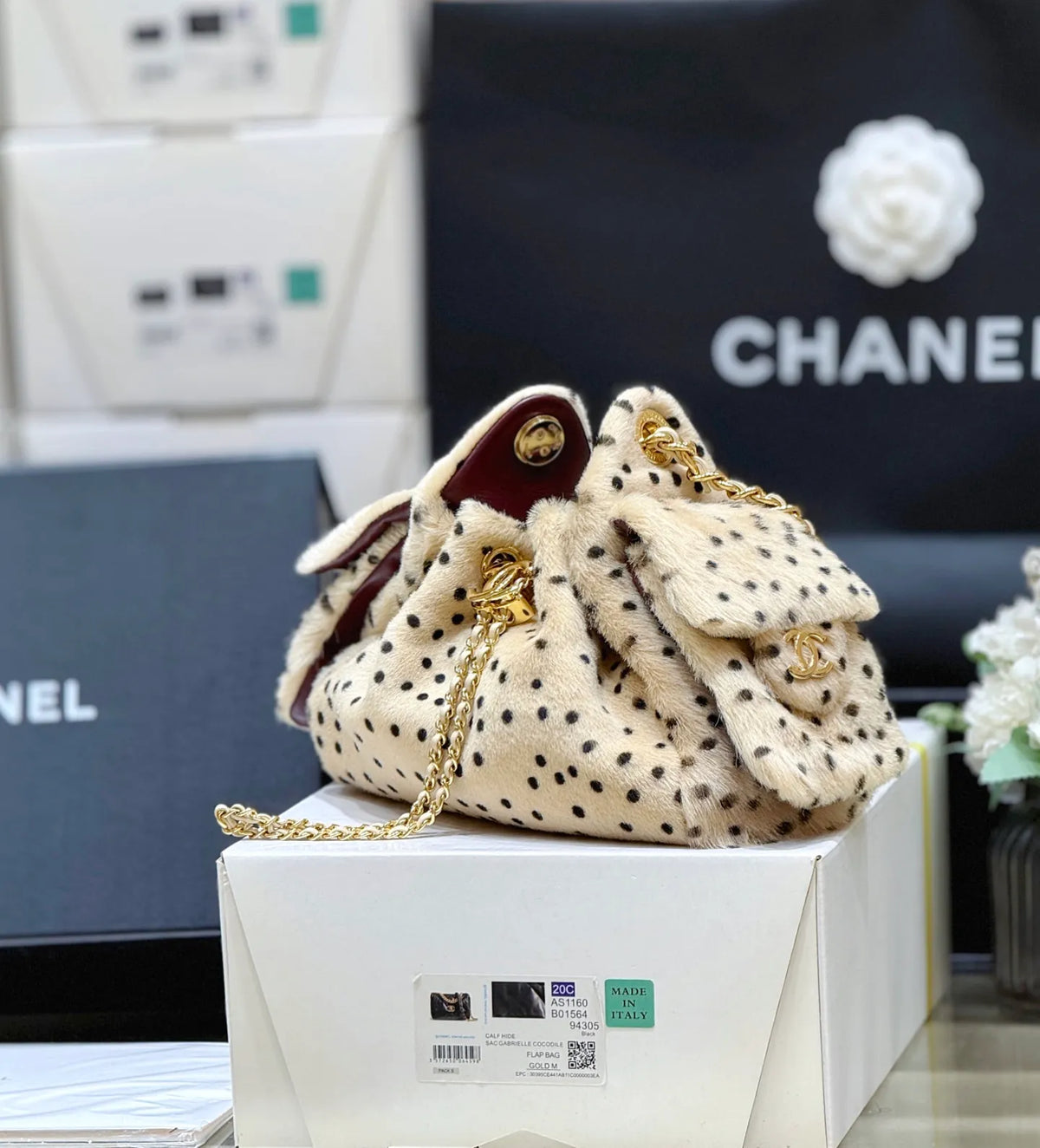 CHANEL 25 Mini Handbag AS5631