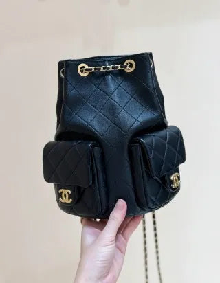 25C Lambskin Double Pocket Backpack AS5310001380