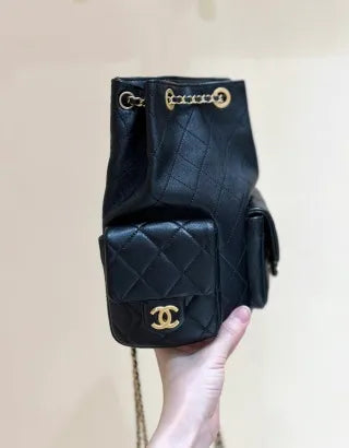 25C Lambskin Double Pocket Backpack AS5310001380