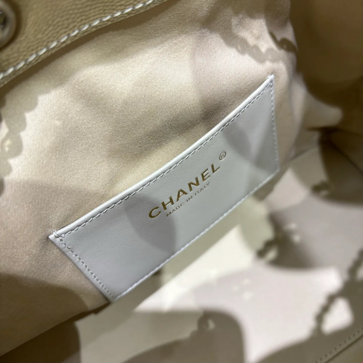 Ch@nel 25C Runway Hippie Chain Hobo Bag 139894