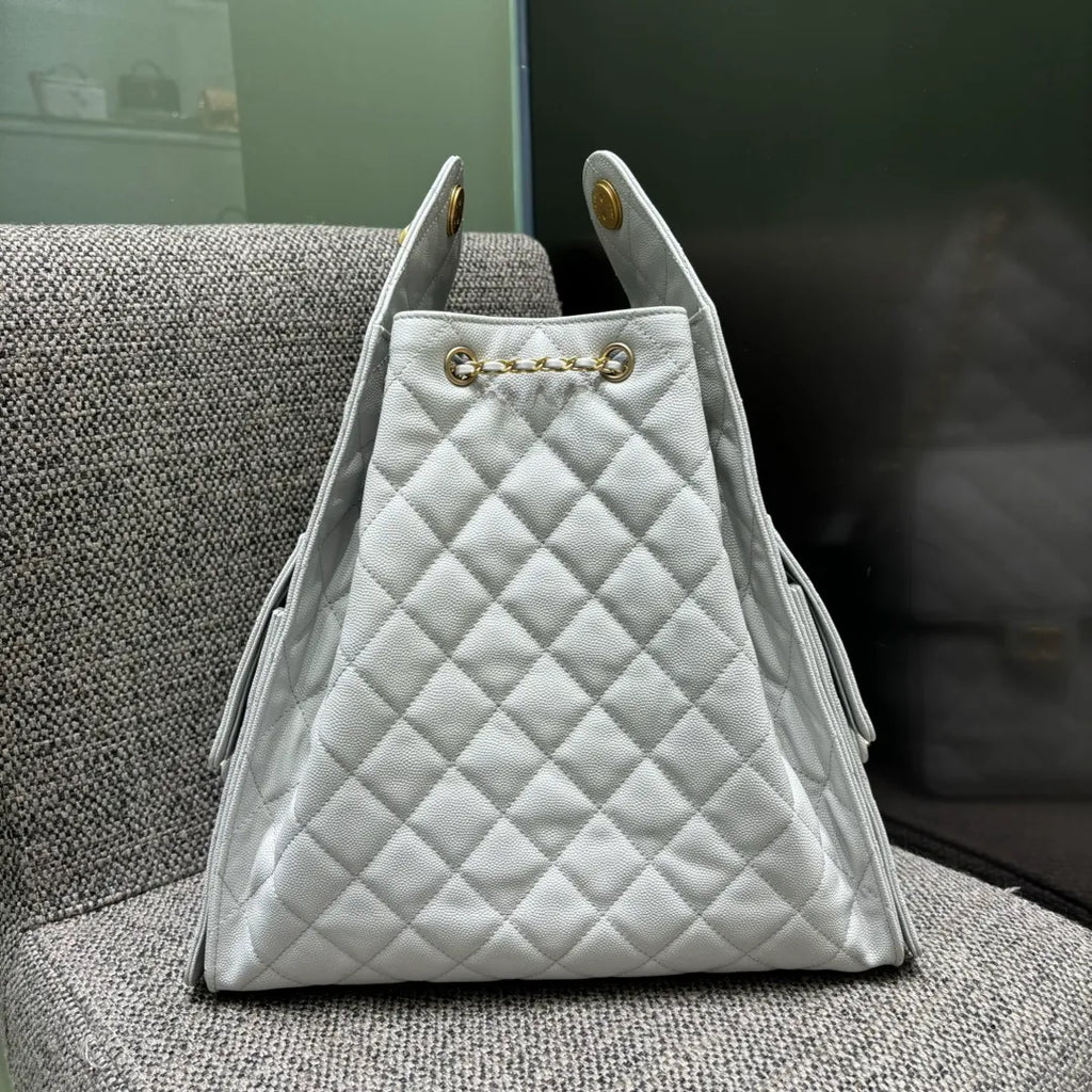 Ch@nel 25C Runway Large Hippie Hobo Shoulder Bag 139883