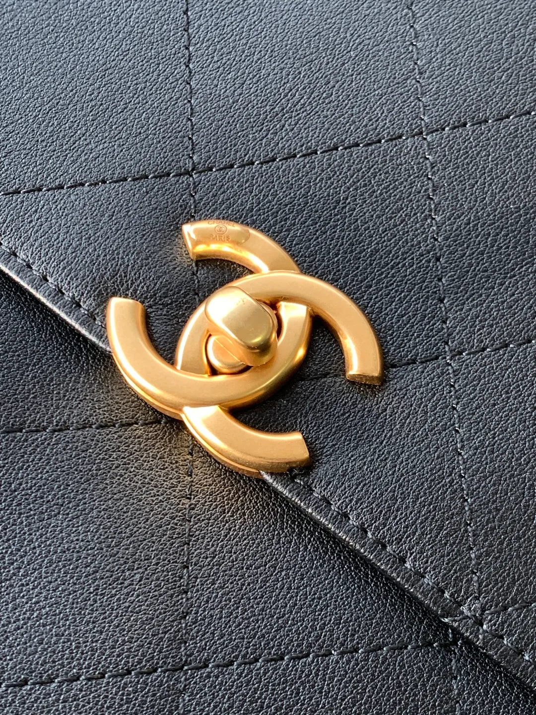 Chanel 25S Briefcase Flap Bag Calfskin Leather 5447