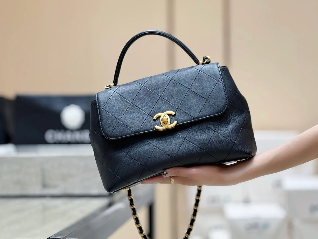 CHANEL 25S Large Flap Bag with Top Handle AS5467