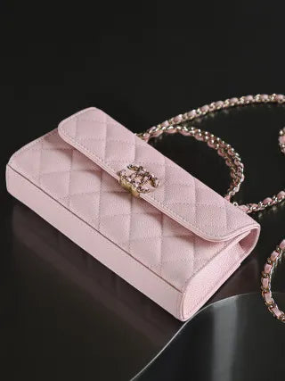 Chanel 25S Mini Kelly Cross Handbag Leather 239076