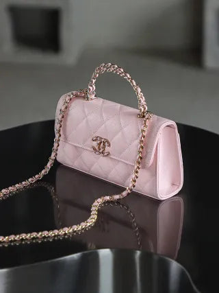 Chanel 25S Mini Kelly Cross Handbag Leather 239076
