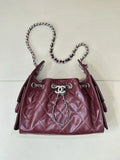 CHANEL 25S Small Hobo Drawstring Bucket Bag