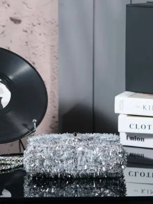 CHANEL 25SS Glitter Limited Edition Bag P2448