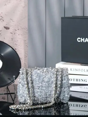 CHANEL 25SS Glitter Limited Edition Bag P2448
