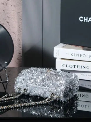 CHANEL 25SS Glitter Limited Edition Bag P2448