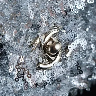 CHANEL 25SS Glitter Limited Edition Bag P2448