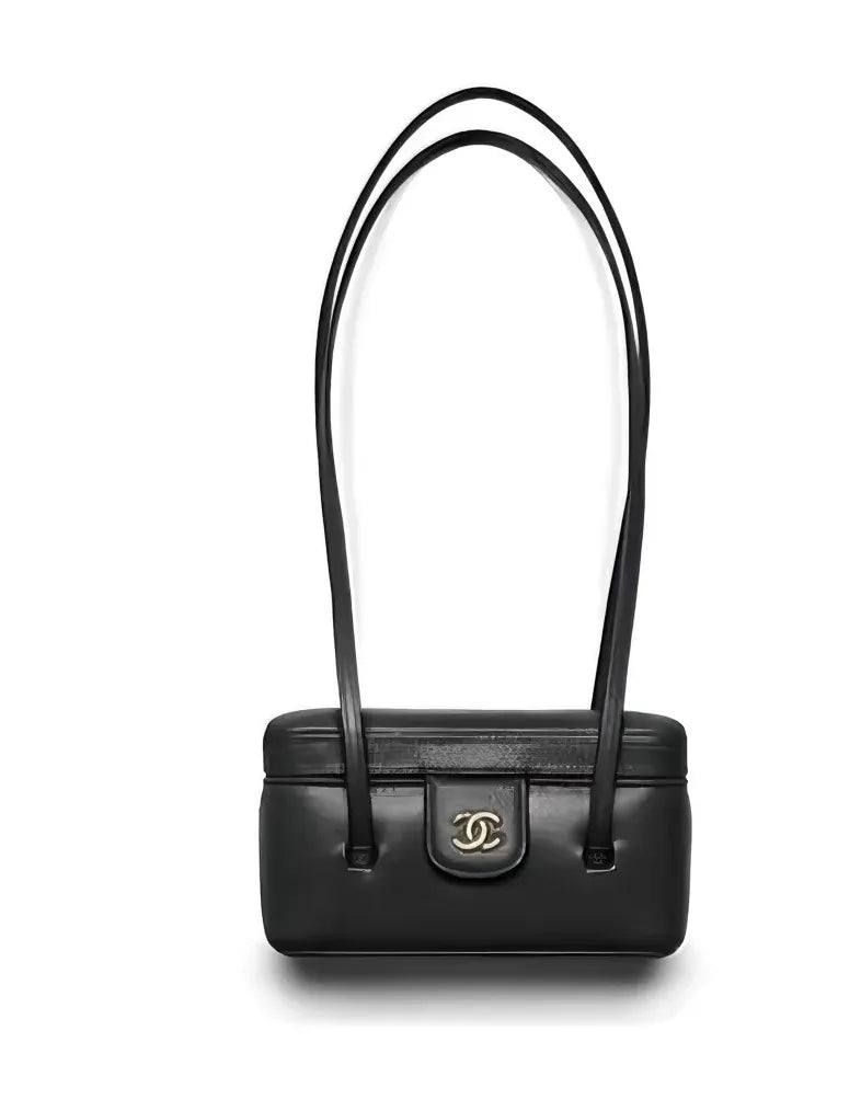 CHANEL 26 Vanity Case Bag Black