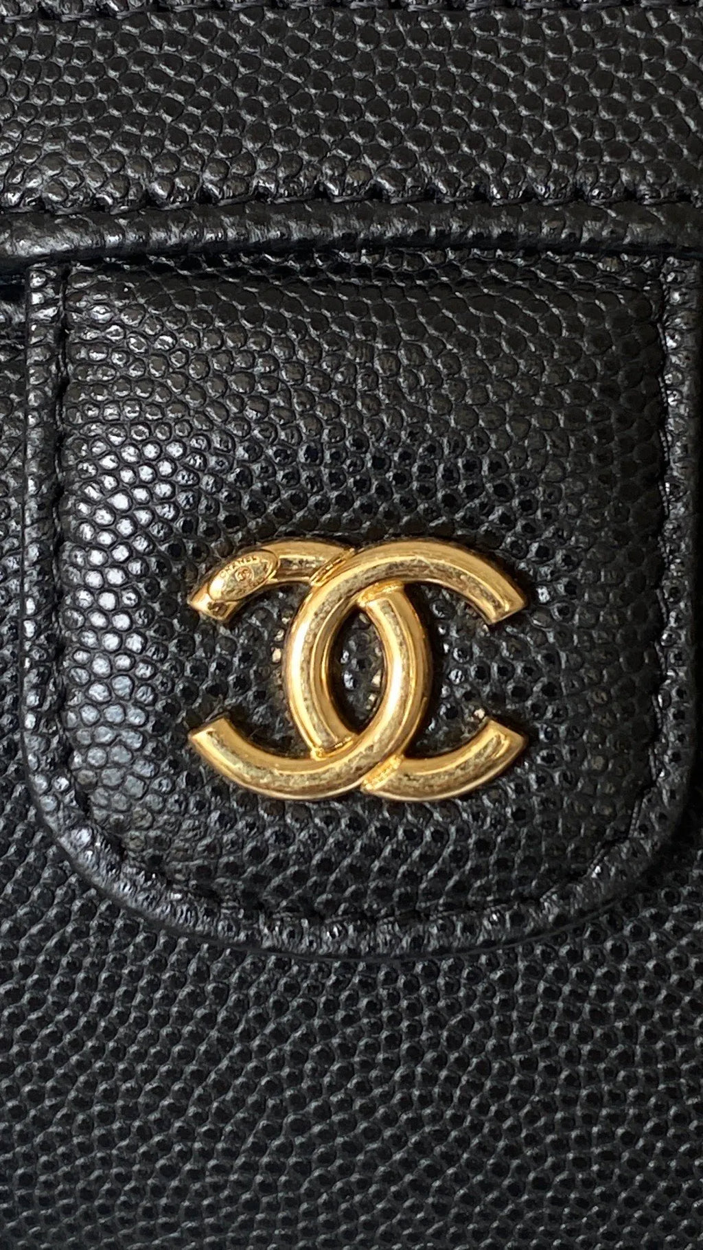 CHANEL 26 Vanity Case Bag Black