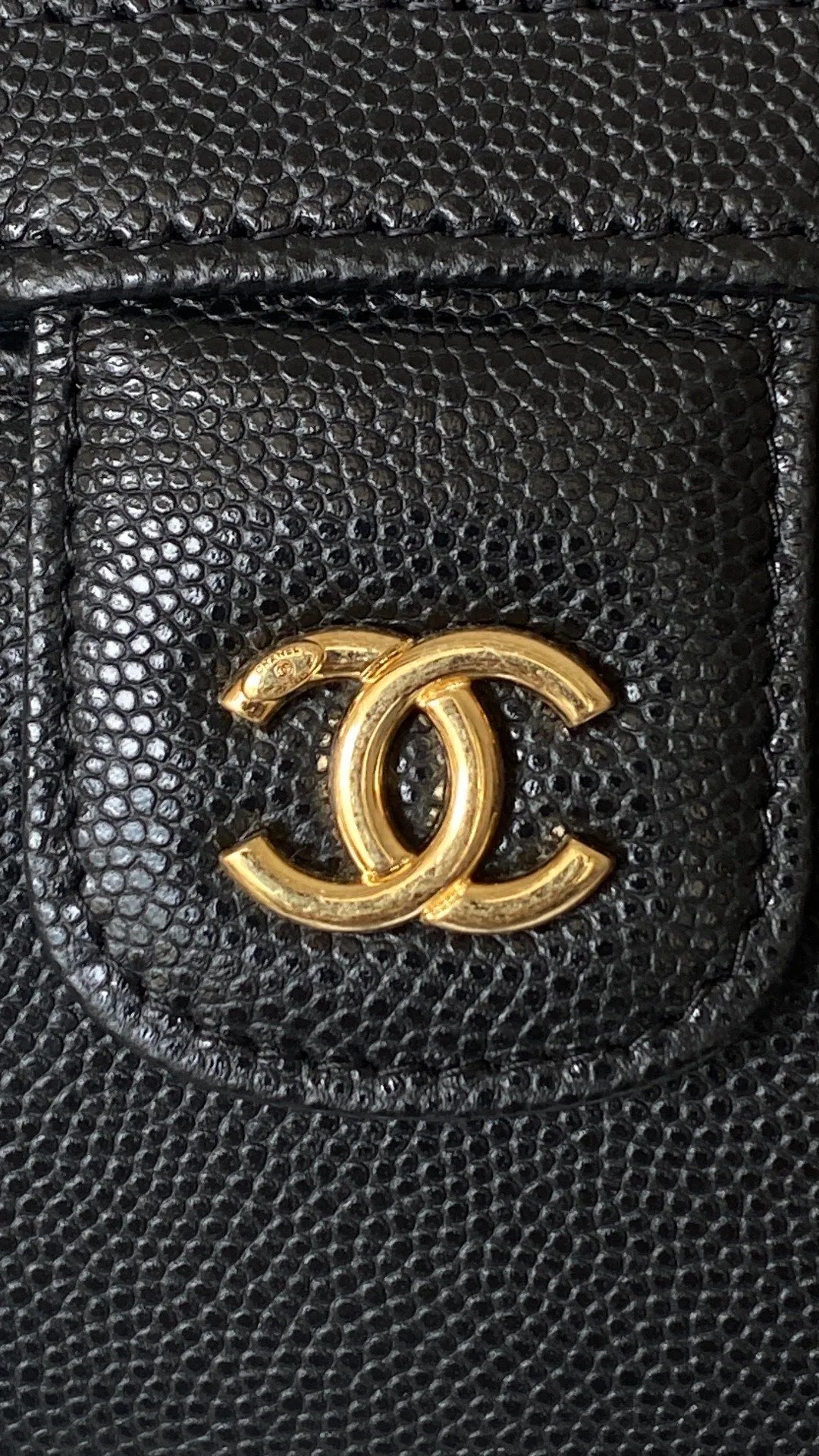 CHANEL 26 Vanity Case Bag Black