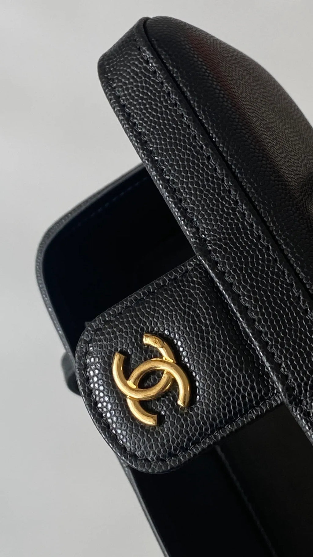 CHANEL 26 Vanity Case Bag Black