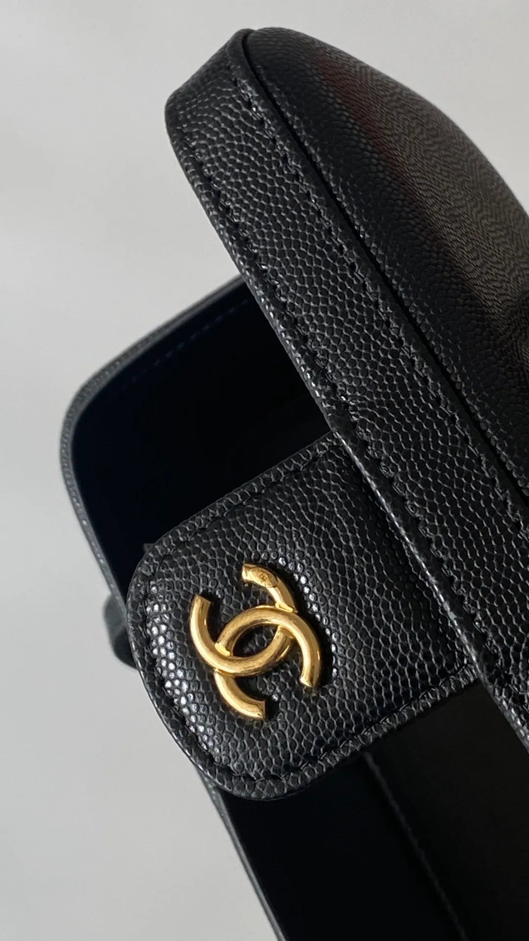 CHANEL 26 Vanity Case Bag Black