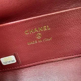 Chanel 26A Bowling Vintage Handbag Leather AP5294