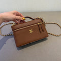 Ch@nel 26A LP Grained Calfskin Shoulder Bag 139924