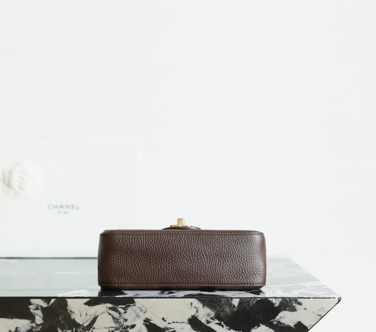 CHANEL 26B Flap Bag Chocolate Brown