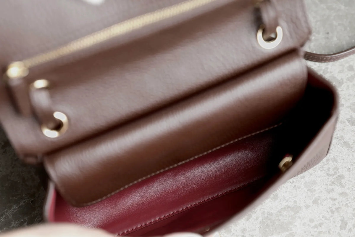 CHANEL 26B Flap Bag Chocolate Brown