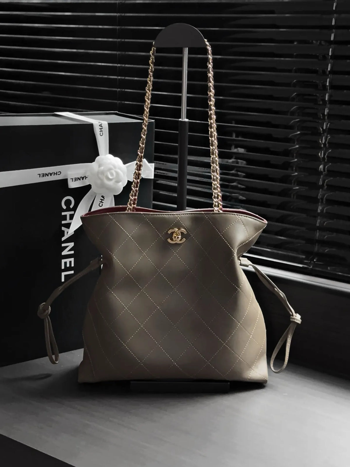 CHANEL 26B Lucky Bag Tote AS6495