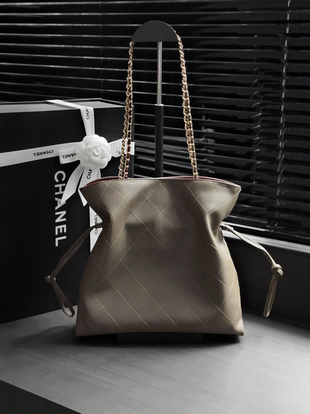 CHANEL 26B Lucky Bag Tote AS6495