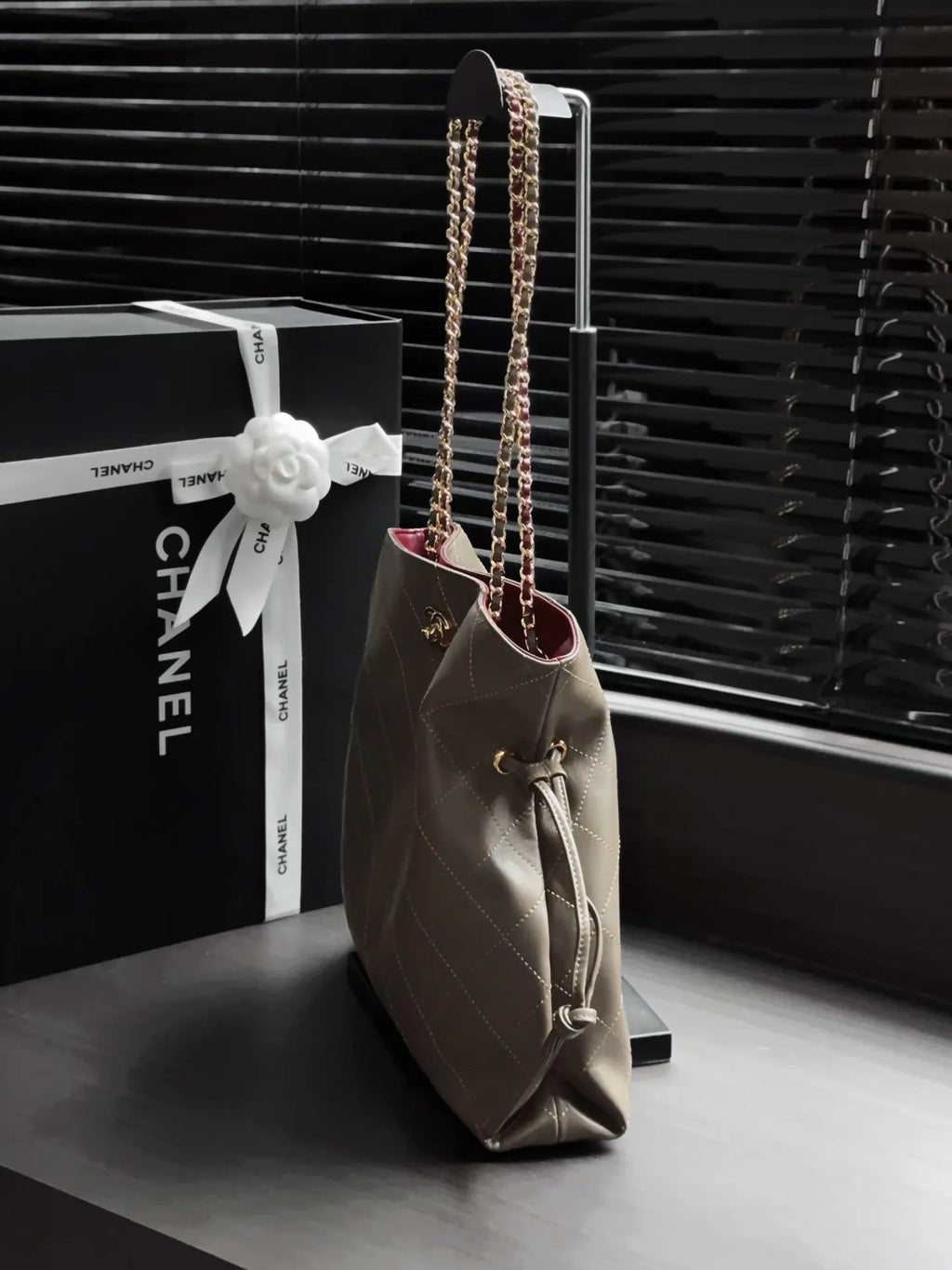 CHANEL 26B Lucky Bag Tote AS6495