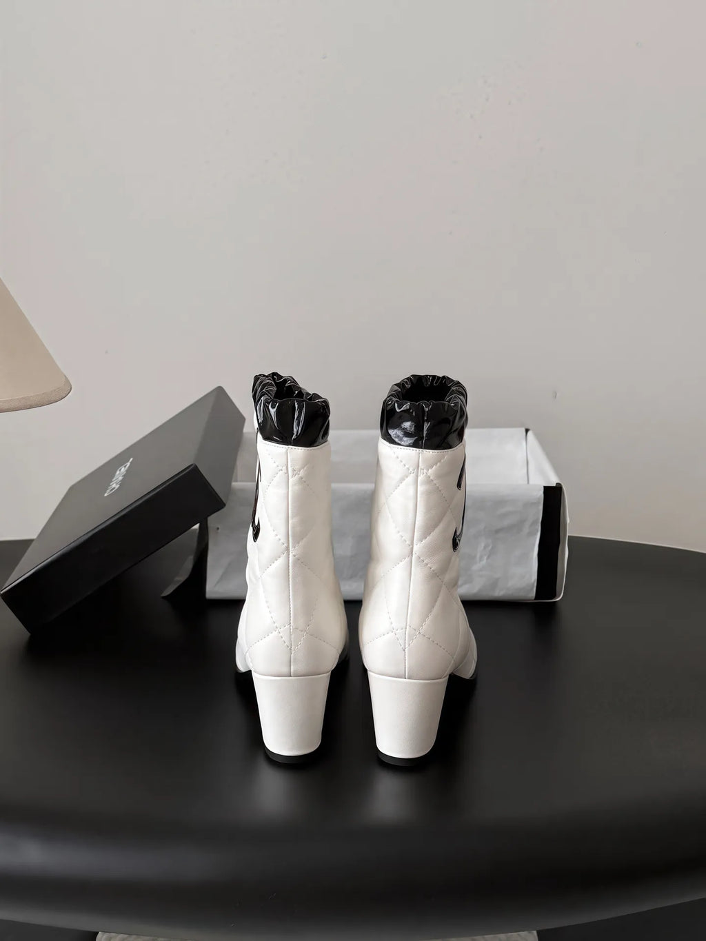 Chanel 26B Women's Double C Boots