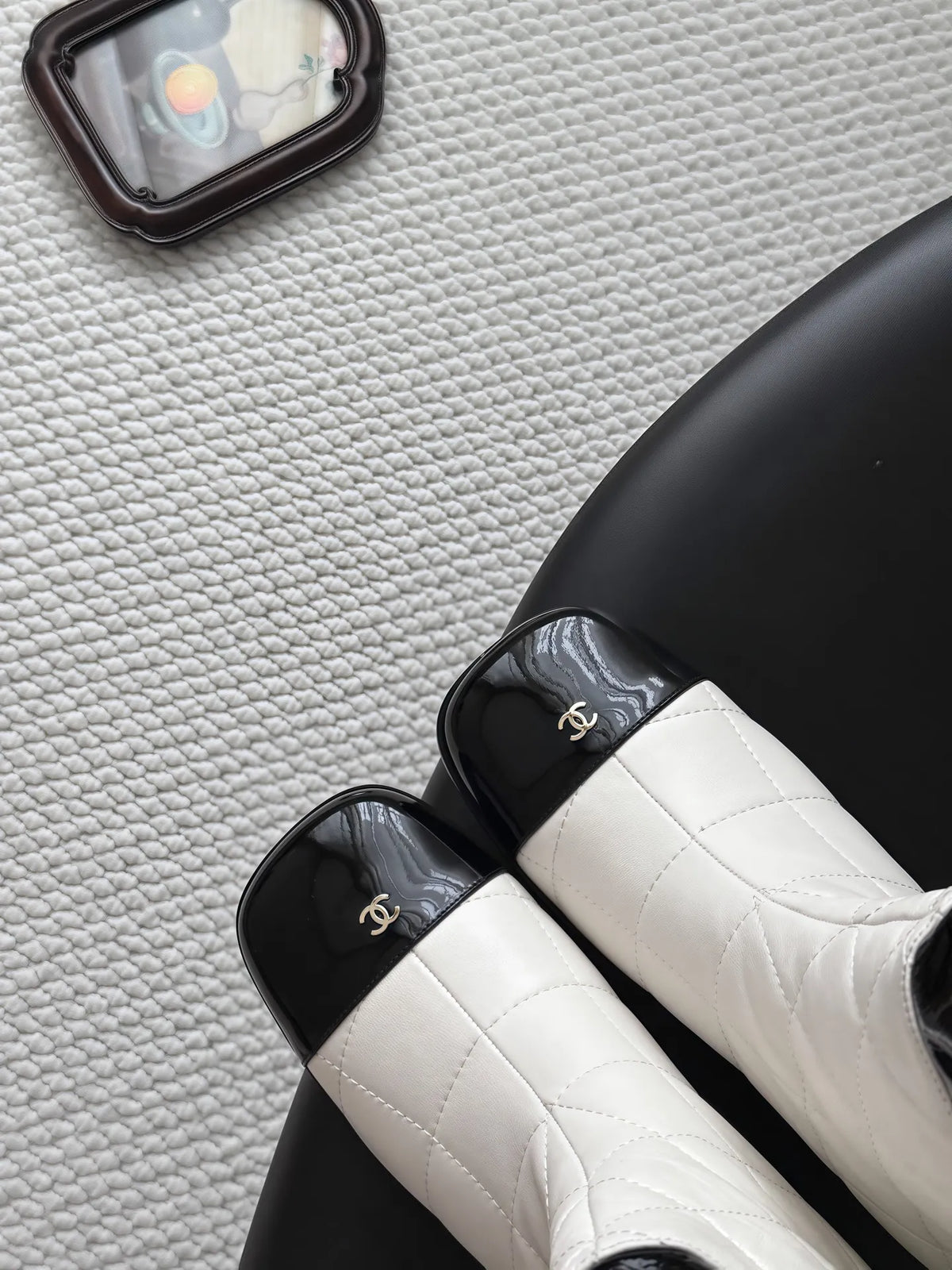Chanel 26B Women's Double C Boots