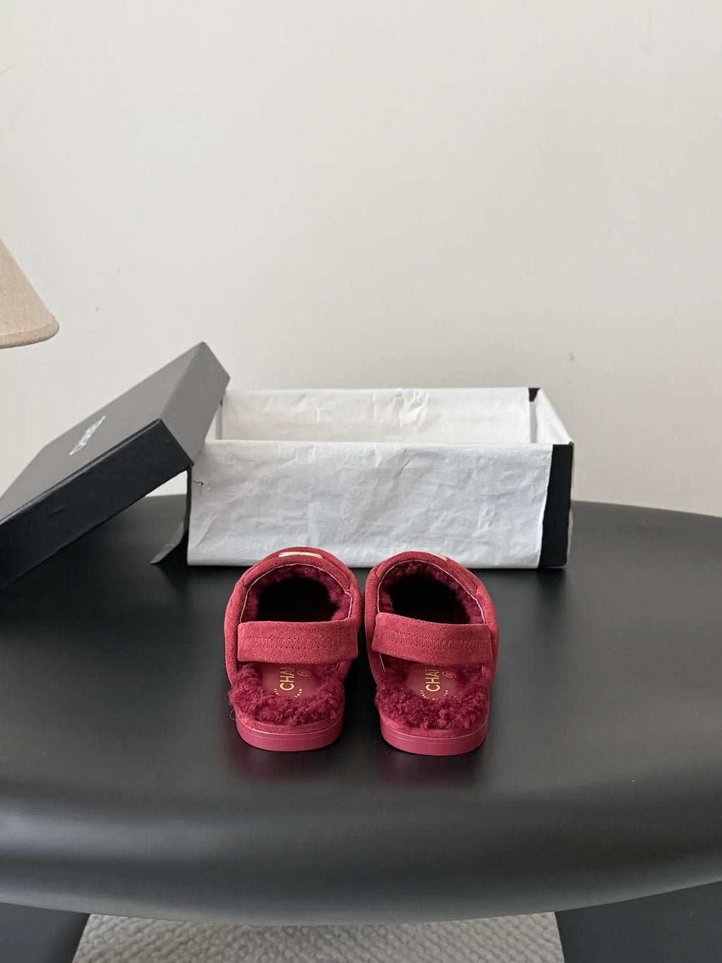 Chanel 26B Women's Fuzzy Loafers