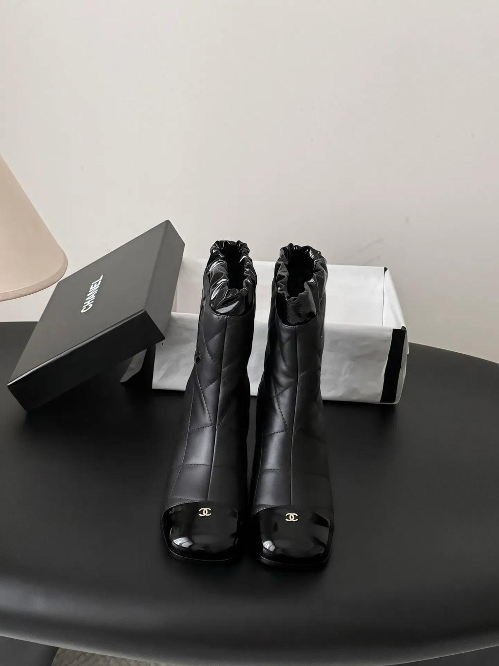 Chanel 26B Women's Métiers d'Art Double C Boots