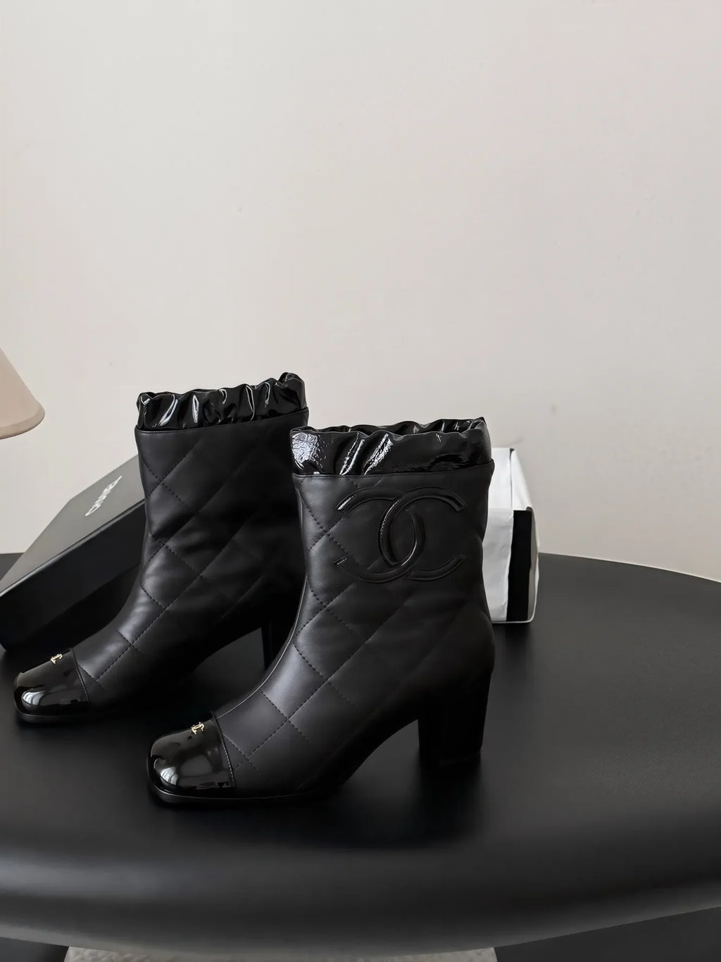 Chanel 26B Women's Métiers d'Art Double C Boots