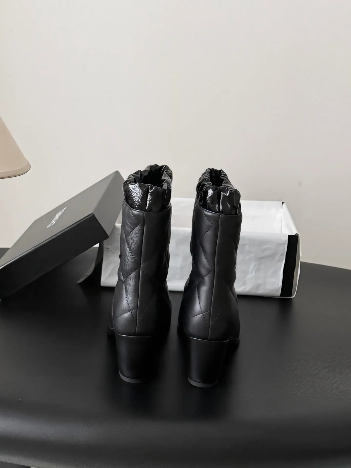 Chanel 26B Women's Métiers d'Art Double C Boots