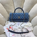 Chanel 26P Horizontal Coco Handle Black 6091