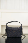 Chanel 26P Lunch Box Bag Dark Denim Blue 26030801