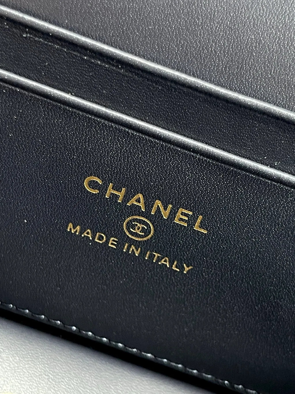 Chanel 26P Lunch Box Bag Dark Denim Blue 4936