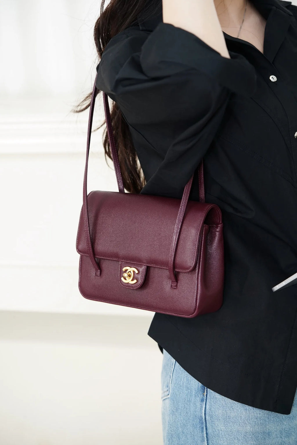 CHANEL 26P Preppy Bag