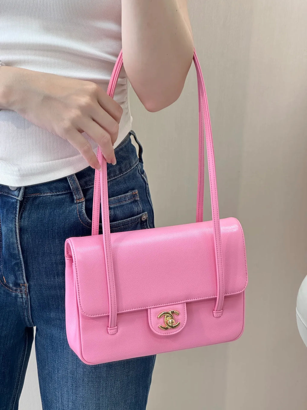 CHANEL 26P Preppy Coco Flap Bag