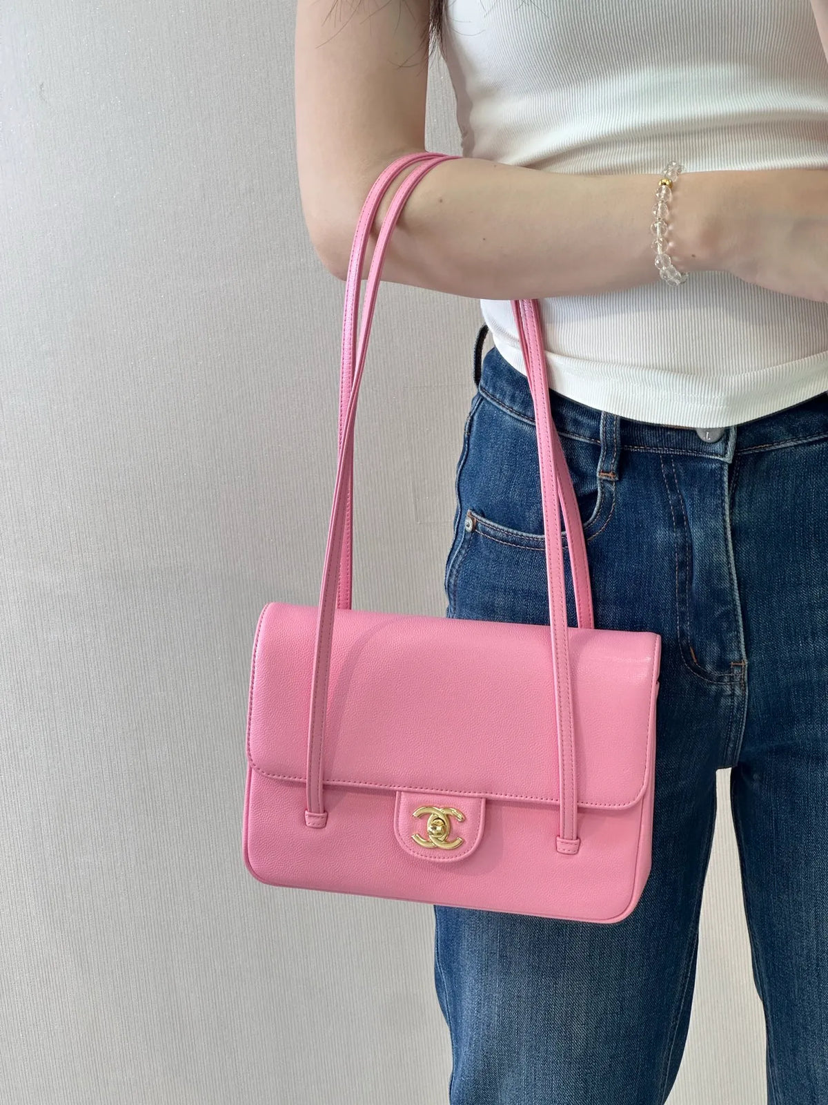 CHANEL 26P Preppy Coco Flap Bag