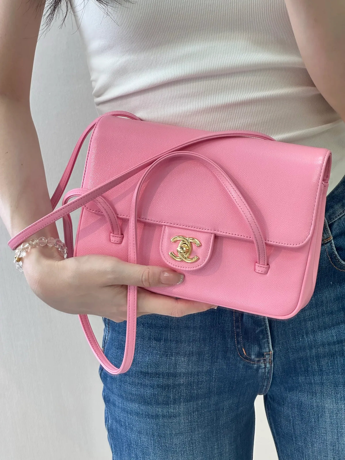 CHANEL 26P Preppy Coco Flap Bag