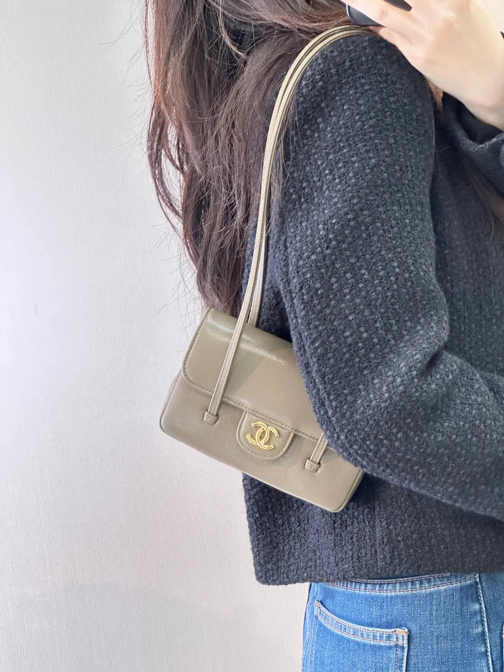 CHANEL 26P Preppy Coco Flap Bag