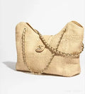 CHANEL 26P Woven Grass Shopping Bag