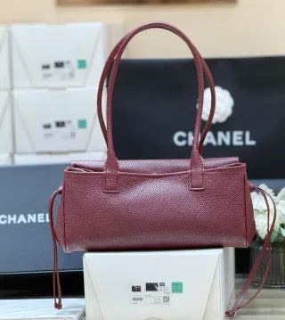 Chanel 26S Baguette Handbag Grained Leather 2350025001930