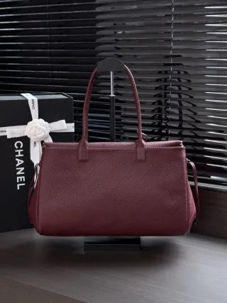 Chanel 26S Baguette Medium Handbag Caviar Leather AS6428
