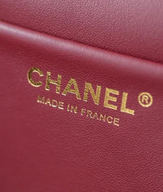 Chanel 26S Classic Flap Large Handbag Caviar Leather Brown 210401402130