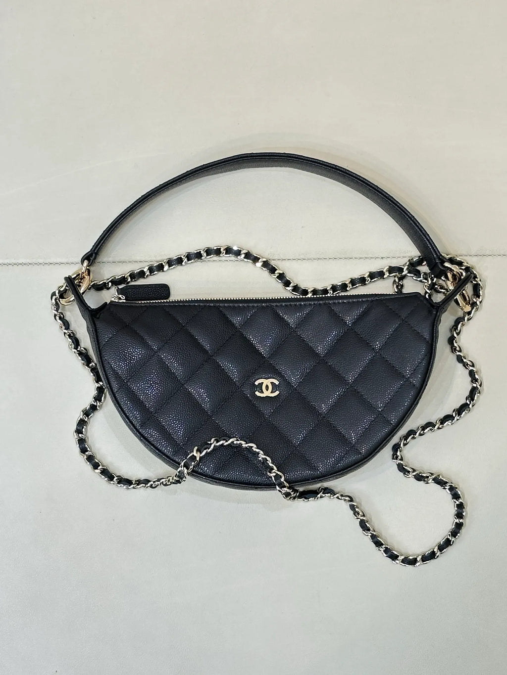 CHANEL 26S Half Moon Bag