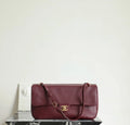 Chanel 26S Maxi Small Flap Bag Pebbled Calfskin C-532