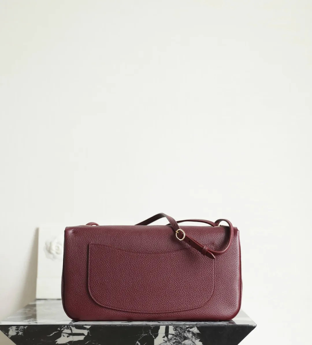 Chanel 26S Maxi Small Flap Bag Pebbled Calfskin C-532